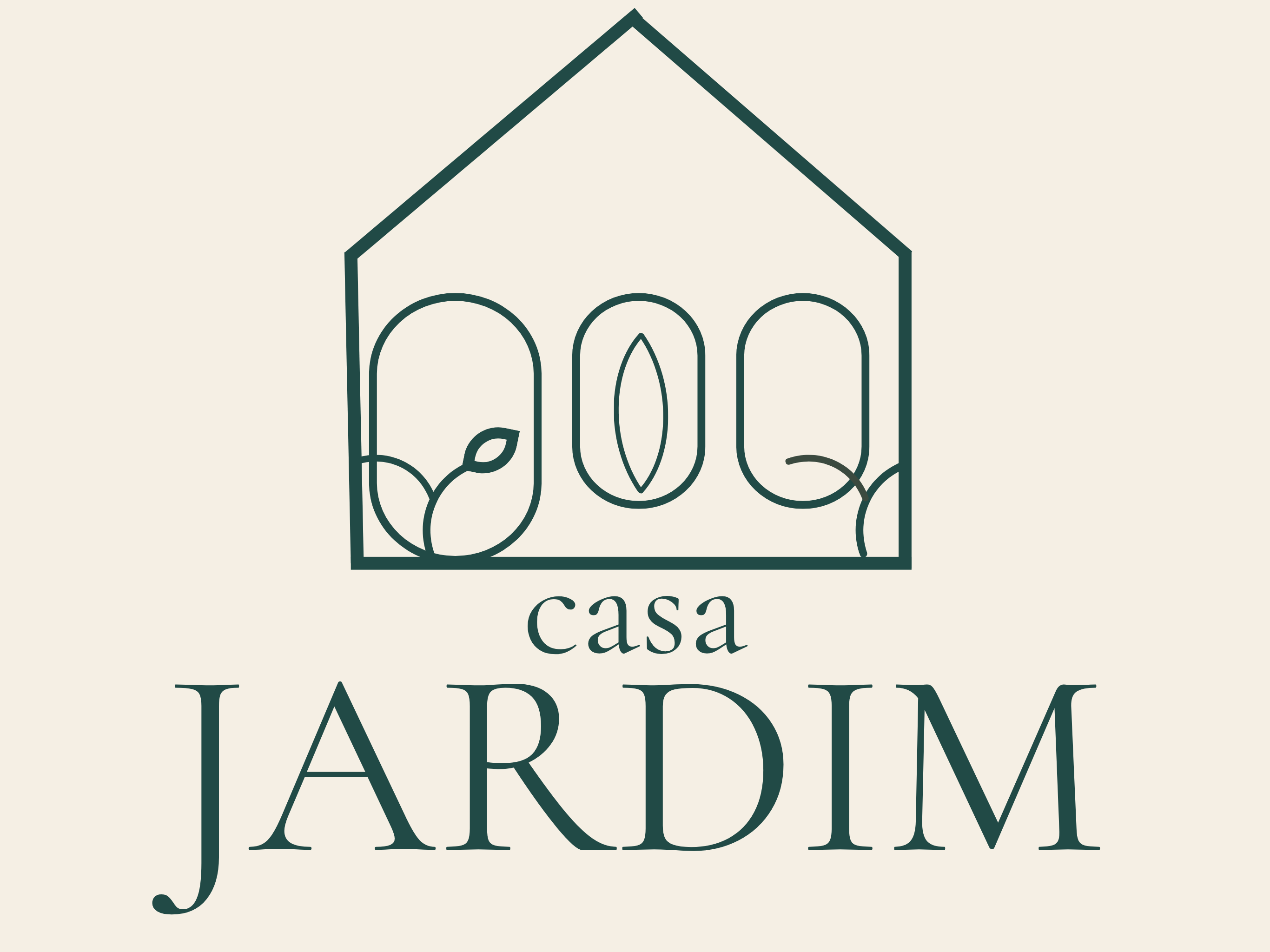 Logo Casa Jardim completa